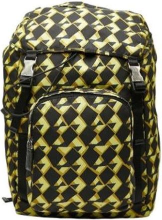 Prada Pre-owned Backpacks, female, Multicolor, Size: ONE SIZE Pre-owned Vintage Nylon Backpack