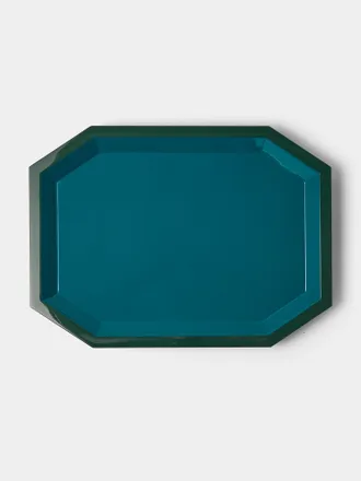 The Lacquer Company Lacquered Octagonal Tray (20in/51cm)