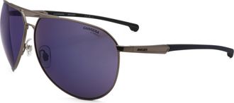Carrera Mens 67 mm Grey Sunglasses
