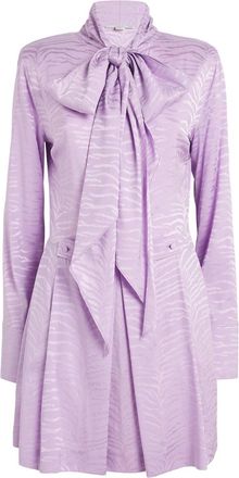 Stella McCartney Silk Tiger Print Mini Dress Size S