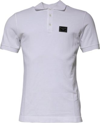 Dolce & Gabbana Hombre, Camisetas, Blanco, Talla: L