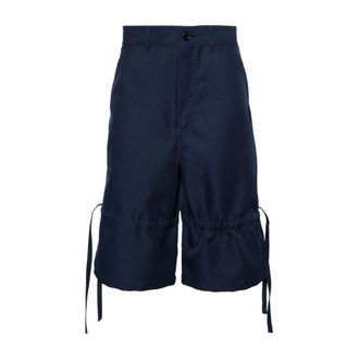 Comme Des Garçons Hombre, Pantalones cortos, Azul, Talla: M