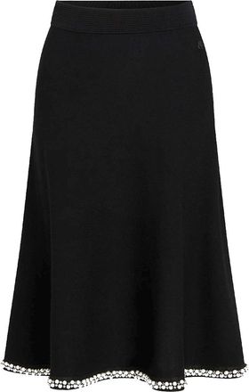 Karl Lagerfeld Line Pearl Knit Skirt