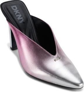 DKNY Cadena Mule in Rose/Silver at Nordstrom Rack, Size 6.5