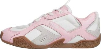 Versace (WMNS) VERSACE Galaxia Leather Sneakers White Pink 1019007-1A12892-6PD30