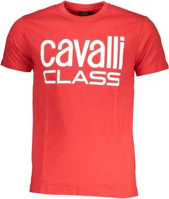 Cavalli Hombre, Camisetas, Rojo, Talla: M