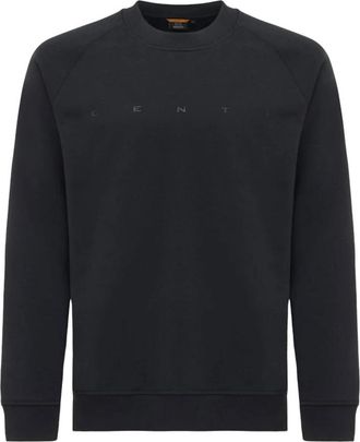 Genti Stijlvolle Sweatshirt voor Mannen - Heren - Sweatshirts - Zwart - 2XL - Hoodies & sweatvesten