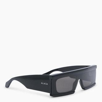Alaia Womens Sunglasses Black-Black-Grey _ Ac