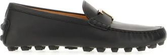 Tod's Letter-Logo Loafers - Womens - Leather