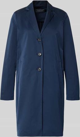 White Label Relaxed Fit Mantel mit Reverskragen in Dunkelblau, Gr&ouml;&szlig;e 34