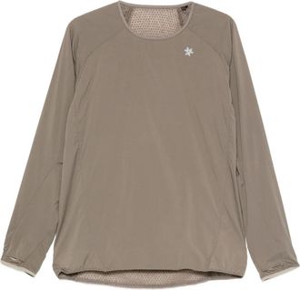 Goldwin Kel Light Crew - Heren - Longsleeves - Beige - 2XL - Polyester - Tops