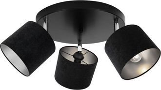 OEM L&aacute;mpara De Techo Colgante L&aacute;mpara De Techo Plaf&oacute;n Cromado Terciopelo