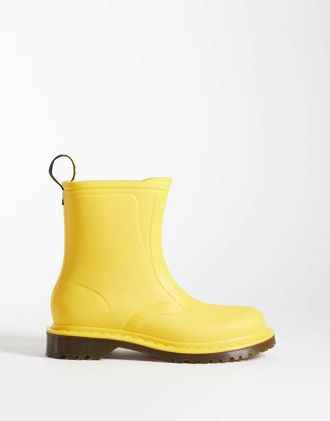 Dr. Martens Dr. Martens - 1460 - Stivali da pioggia unisex gialli-Giallo