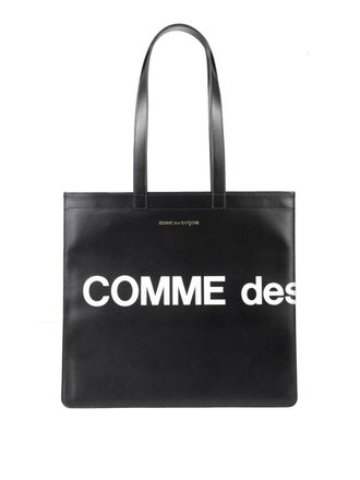 Comme Des Garçons Calfskin shopping bag