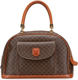 Celine 1998 Macadam Coated Canvas handbag - Brown