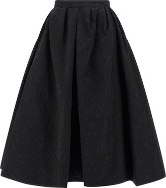 Carolina Herrera Womens Full Skirt