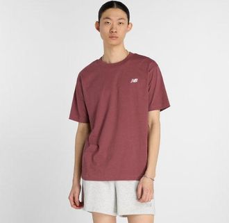 New Balance Mens Sport Essentials Cotton T-Shirt in Red, size 2X-Large