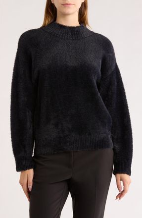 Area Stars Freda Faux Fur Sweater in Black at Nordstrom Rack, Size X-Small