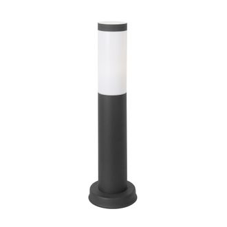Forlight Koral (2uds) Baliza Exterior Para Jard&iacute;n Resistente Al Agua Ip55. Poste De Luz Para Sendero Y Camino. L&aacute;mpara Bolardo De Acero Inoxidable Gris Urbano 