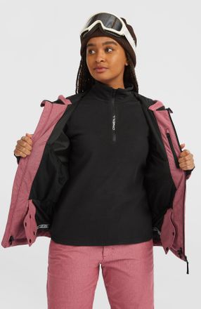O'Neill Skijacke ONEILL FWCCRUZ MELANGE SNOW JACKET, Damen, Gr. L (40), skater pink, Obermaterial: 100% Polyester. Futter: 100% Polyester. Wattierung: 100% Po