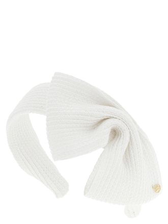 Maison Michel Beth Headband - White