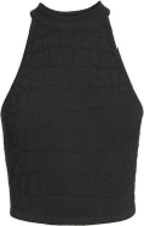 Balmain Mujer, Camisetas, Negro, Talla: S