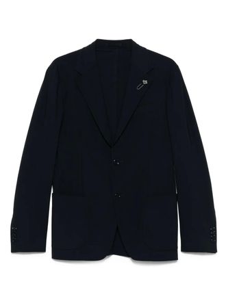 Lardini patch-pocket jacket - Blue