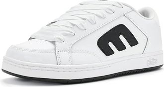 Etnies Kingpin 2k Mens Skate Shoes White/Black : 10.5 D - Medium, Suede