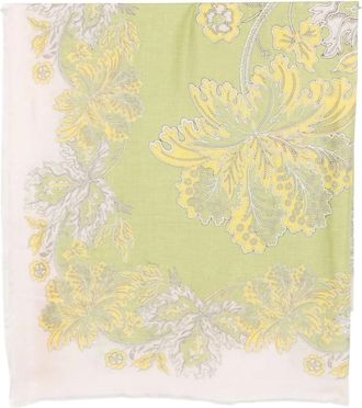 La DoubleJ Accessoires, Dames, Veelkleurig, ONE Size, Vierkante Sjaal