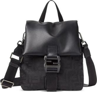 Fendi Baguette Cross - Heren - Rugzakken - Zwart - ONE Size - Nylon - Tassen