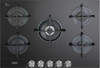 DeLonghi Delo Piano Cottura Nsl 575 Nc A Gas 5 Fuochi Gas Colore Nero