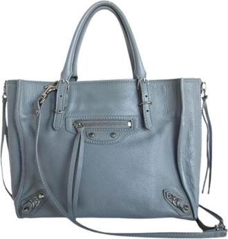 Balenciaga Pre-owned Handbags, female, Gray, Size: ONE SIZE Pre-owned Vintage Handbag