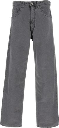 Maison Margiela Wide Jeans - Heren - Loose Fit Jeans - Grijs - W32 - Denim - Jeans
