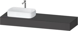 Duravit Consola Duravit Qatego, 1600x550x170mm, Con Recorte A La