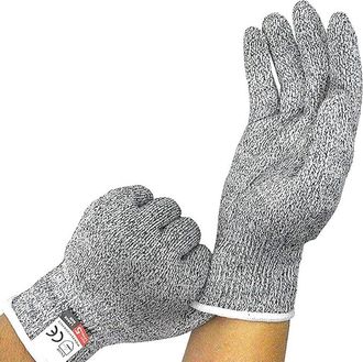 OEM Guantes Resistentes A Cortes, Guantes Para El Hogar, Guantes De Trabajo: Aptos Para Uso Alimentario Y Con Protecci&oacute;n Contra Cortes De Nivel 5, Guantes