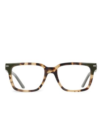 Nike square-frame glasses - Green