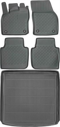 OEM Juego De Alfombrillas Para Coche Y Maletero Para Seat Tarraco Suv (modelo 2018)