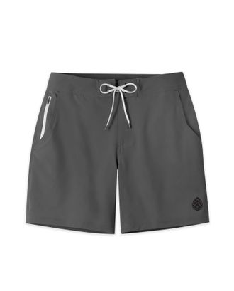 Stio | Mens CFS Board Short - 7.5, Size 28 in Magnet Grey