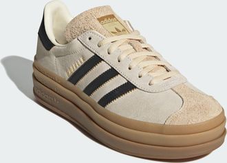 adidas Originals ADIDAS Originals Womens Gazelle Bold Shoes - White Leather - Size UK 8.5