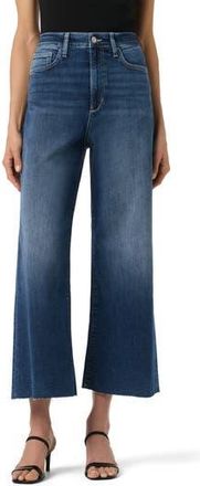 Joe's Raw Hem Crop Wide Leg Jeans in Bryndis at Nordstrom Rack, Size 23