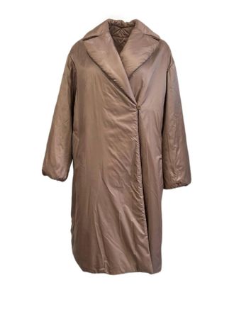 Max Mara Womens Cube Greenco Cameluxe Long Coat In Beige