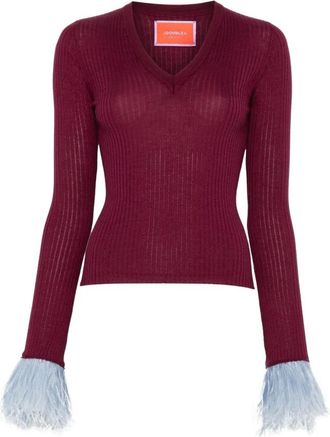 La DoubleJ Mujer, Jerseys, Rojo, Talla: S