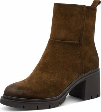 Tamaris Enkellaarsjes - Dames - Schoenen - Bruin - Maat: 38 EU