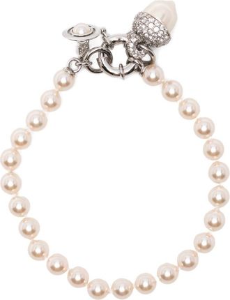 Vivienne Westwood Polished Silver-Tone Bracelet