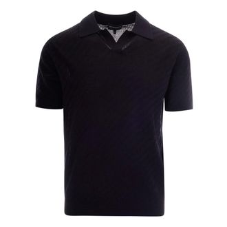 Emporio Armani Polo Shirts, male, Blue, Size: 2XL Polo Shirts