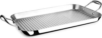 Ibili Griglia Plancha Ibili Triply Alluminio Acciaio 38x25 Cm