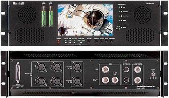 Marshall Headphones V-r71pa-sdi - Pantalla Ancha Lcd De Matriz Activa Montada En Bastidor De 7 16:9