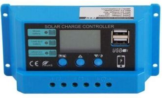 OEM Controlador De Carga Solar De 12v/24v, Controlador De Carga Para Paneles Solares, Apto Para Autocaravanas, 20a