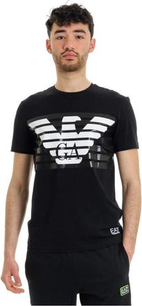 Emporio Armani M T-shirt - Heren - T-shirts - Zwart - L - Tops