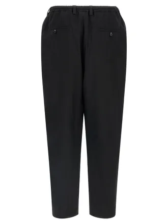Marni Virgin Wool Trousers - Black